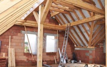 Hunts Hill attic trusses